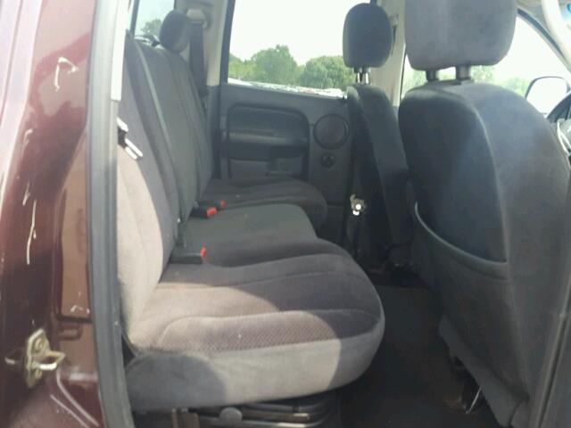 3D7KS28D85G813858 - 2005 DODGE RAM 2500 S BURGUNDY photo 6