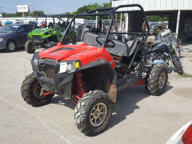 4XAJT87A8DF256311 - 2013 POLARIS RZR 900 XP RED photo 2