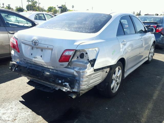 4T1BE46K59U887879 - 2009 TOYOTA CAMRY SILVER photo 4