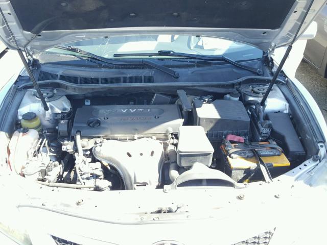 4T1BE46K59U887879 - 2009 TOYOTA CAMRY SILVER photo 7