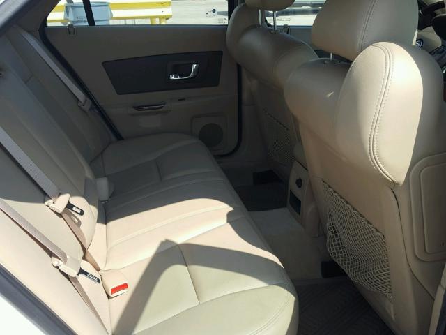 1G6DM57T260144390 - 2006 CADILLAC CTS WHITE photo 6