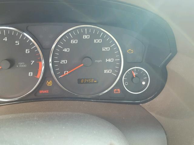 1G6DM57T260144390 - 2006 CADILLAC CTS WHITE photo 8