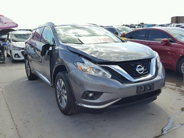 5N1AZ2MG1HN103483 - 2017 NISSAN MURANO S CHARCOAL photo 1