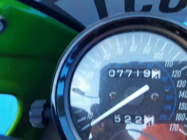 JKAZR9A103A025434 - 2003 KAWASAKI ZR1200 A GREEN photo 8