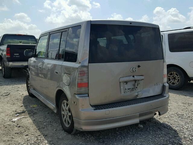 JTLKT324150194647 - 2005 TOYOTA SCION XB Сұр фото 3