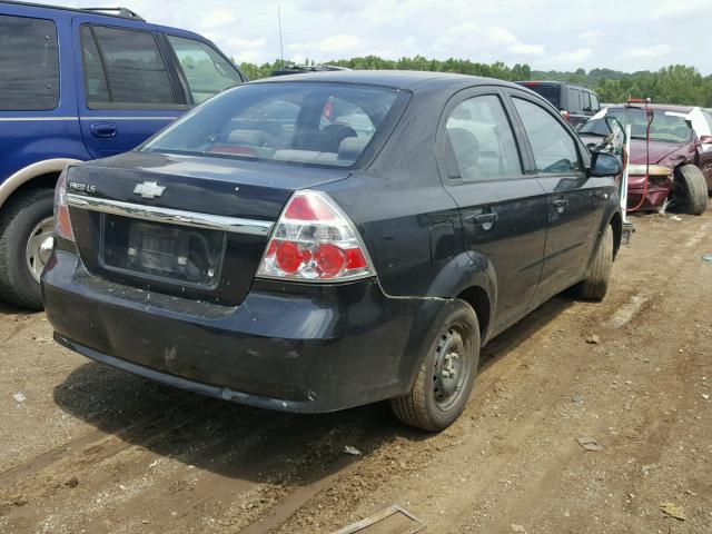 KL1TD56678B158725 - 2008 CHEVROLET AVEO BASE Qara foto 4
