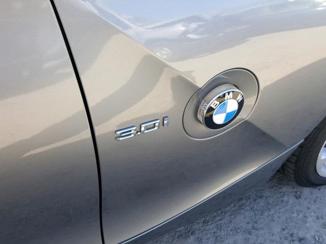 4USBU33578LW73863 - 2008 BMW Z4 3.0 GRAY photo 9