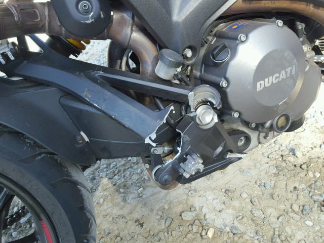 ZDM1RANN2EB074069 - 2014 DUCATI MONSTER 79 RED photo 10