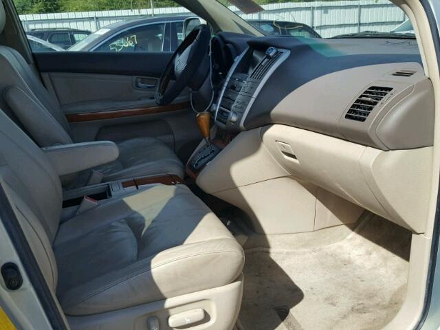 JTJHA31U540043125 - 2004 LEXUS RX 330 BEIGE photo 5