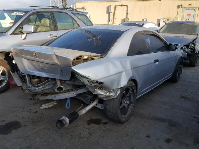 1HGEM21212L021092 - 2002 HONDA CIVIC DX SILVER photo 4