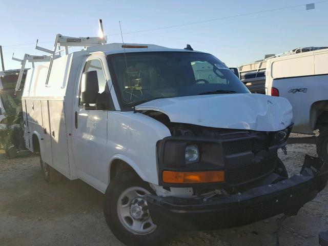 1GB0GRFG9G1280918 - 2016 CHEVROLET EXPRESS G3 WHITE photo 1