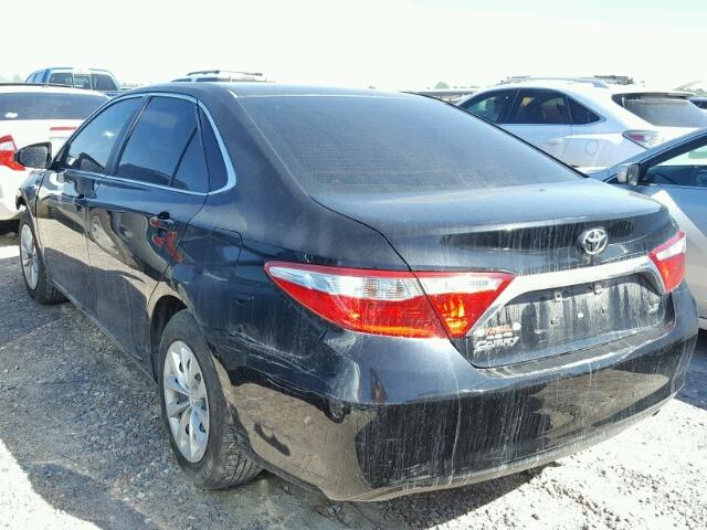 4T4BF1FK3GR539111 - 2016 TOYOTA CAMRY LE შავი ფოტო 3