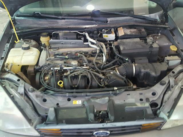 1FAFP38Z94W142995 - 2004 FORD FOCUS ZTS GRAY photo 7