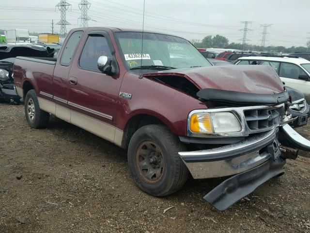 1FTEX2769VKC94596 - 1997 FORD F250 MAROON photo 1