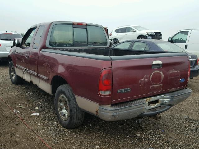 1FTEX2769VKC94596 - 1997 FORD F250 MAROON photo 3