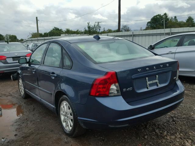 YV1MS390X92453697 - 2009 VOLVO S40 2.4I BLUE photo 3