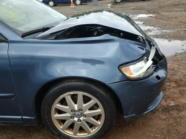 YV1MS390X92453697 - 2009 VOLVO S40 2.4I BLUE photo 9