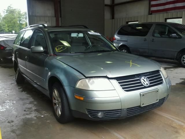 WVWVD63B71E178177 - 2001 VOLKSWAGEN PASSAT GLS GREEN photo 1