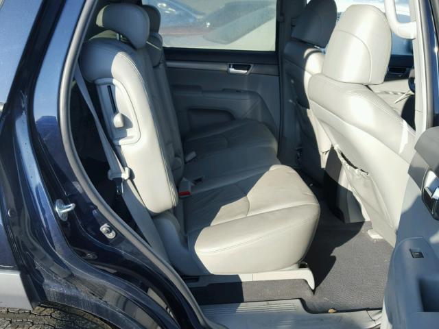 KNDJJ741295026077 - 2009 KIA BORREGO LX BLUE photo 6