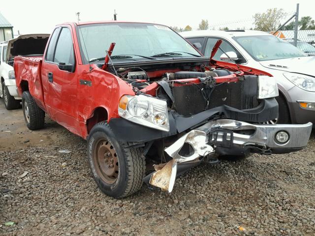 1FTRF14W26NA58875 - 2006 FORD F150 RED photo 1