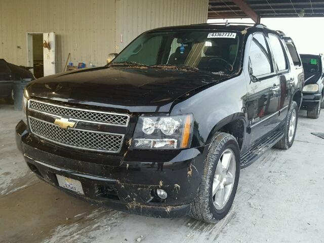 1GNFK13088R218451 - 2008 CHEVROLET TAHOE BLACK photo 2