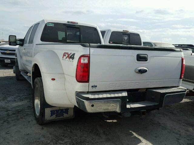 1FT8W4DTXFED06681 - 2015 FORD F450 SUPER WHITE photo 3