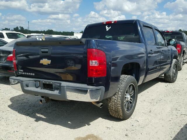 3GCEC13J68G110615 - 2008 CHEVROLET SILVERADO BLUE photo 4