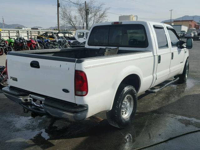 1FTNW20F32EA62339 - 2002 FORD F250 SUPER WHITE photo 4