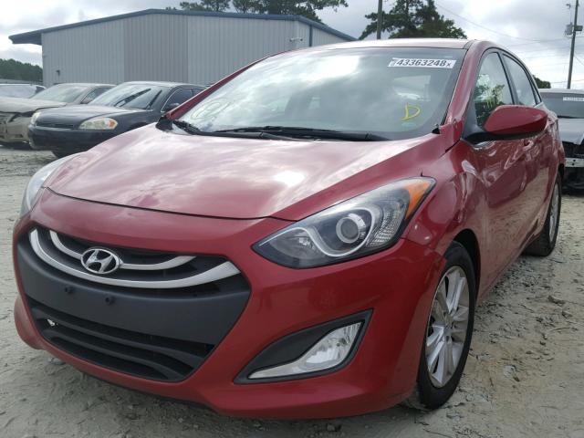 KMHD35LH7EU169824 - 2014 HYUNDAI ELANTRA GT RED photo 2