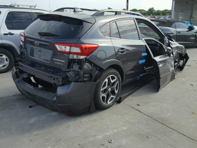 JF2GTAMC5JH318944 - 2018 SUBARU CROSSTREK GRAY photo 4