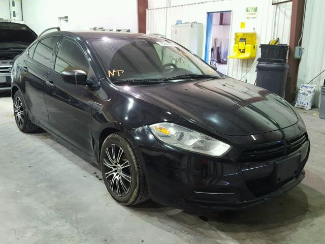 1C3CDFAA2FD112221 - 2015 DODGE DART SE BLACK photo 1