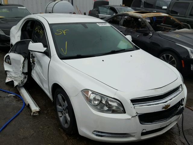 1G1ZC5E02CF143319 - 2012 CHEVROLET MALIBU 1LT WHITE photo 1