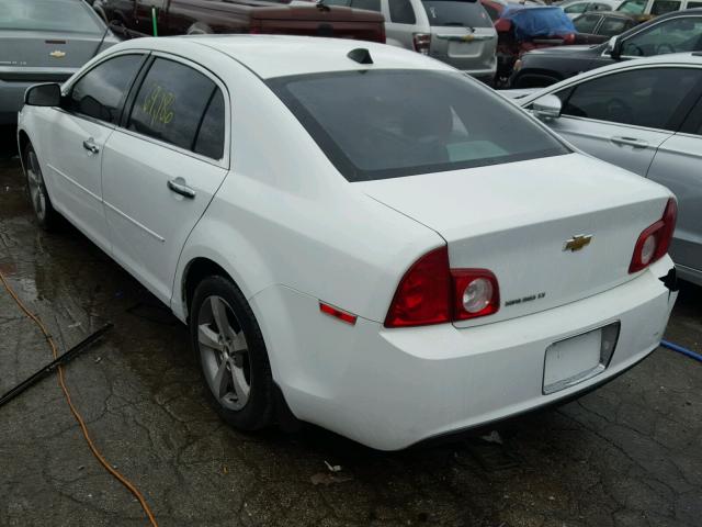 1G1ZC5E02CF143319 - 2012 CHEVROLET MALIBU 1LT WHITE photo 3