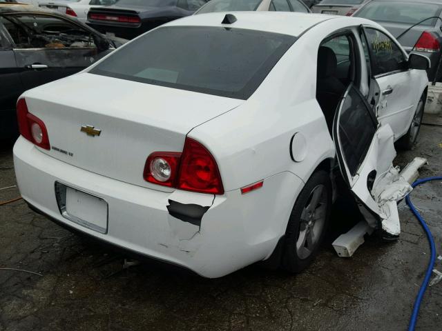 1G1ZC5E02CF143319 - 2012 CHEVROLET MALIBU 1LT WHITE photo 4