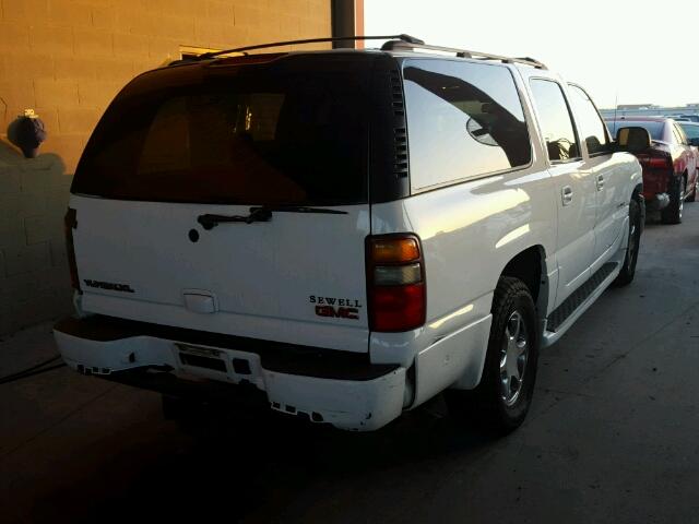 1GKFK66U53J329183 - 2003 GMC YUKON XL D WHITE photo 4