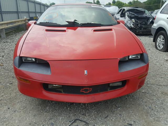 2G1FP22KXV2114232 - 1997 CHEVROLET CAMARO BAS RED photo 10