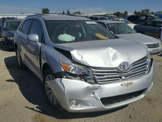 4T3ZA3BB2CU055733 - 2012 TOYOTA VENZA LE SILVER photo 1