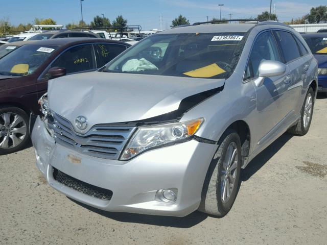 4T3ZA3BB2CU055733 - 2012 TOYOTA VENZA LE SILVER photo 2