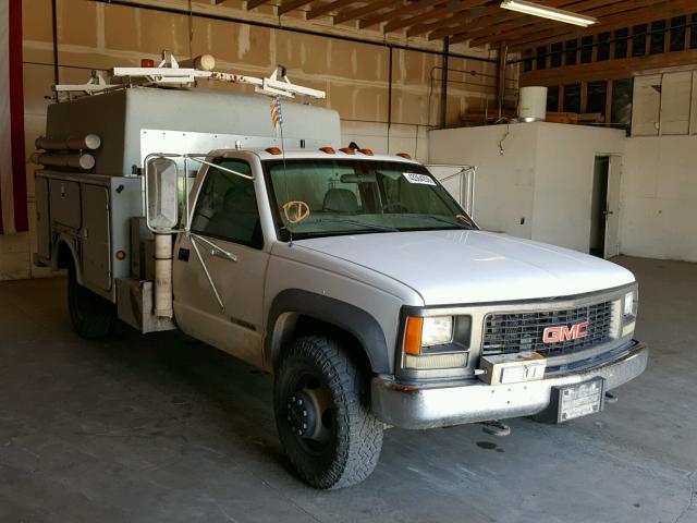 1GDJK34J4XF097323 - 1999 GMC SIERRA K35 WHITE photo 1