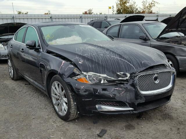 SAJWADES8DPS97468 - 2013 JAGUAR XF BLACK photo 1