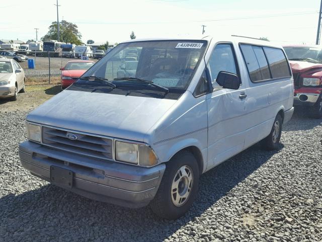 1FMDA31X0RZA34777 - 1994 FORD AEROSTAR GRAY photo 2