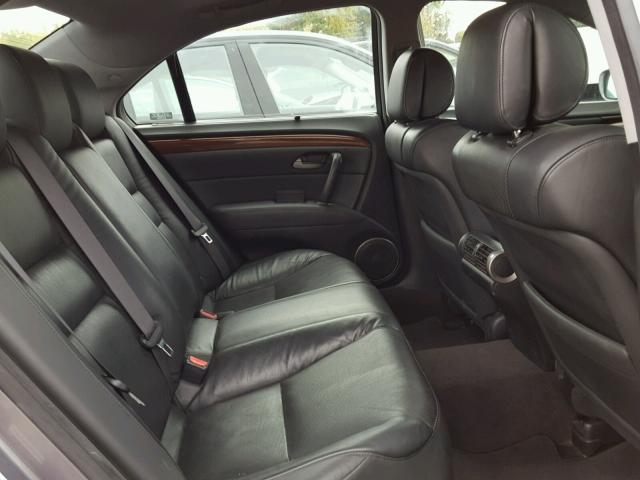 JH4KB16555C002617 - 2005 ACURA RL ნაცრისფერი ფოტო 6