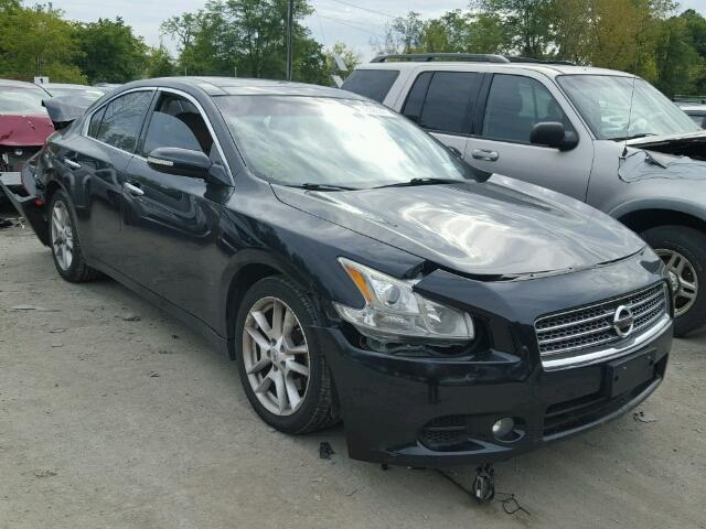 1N4AA5AP0BC859624 - 2011 NISSAN MAXIMA S BLACK photo 1