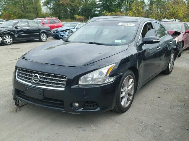 1N4AA5AP0BC859624 - 2011 NISSAN MAXIMA S BLACK photo 2