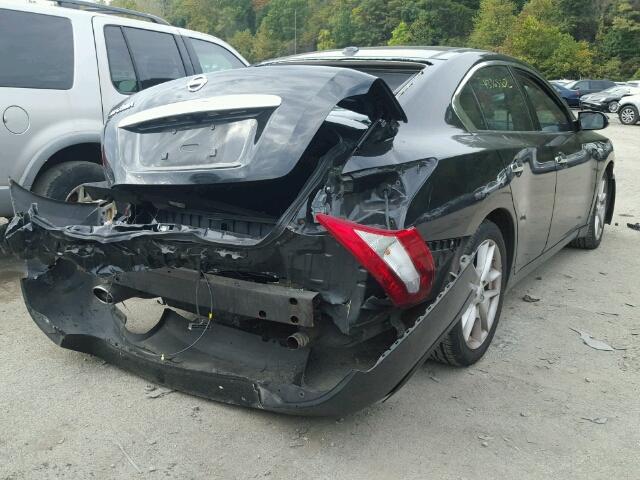 1N4AA5AP0BC859624 - 2011 NISSAN MAXIMA S Czarny zdjęcie 4