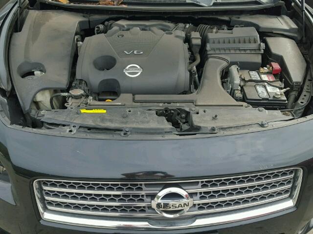 1N4AA5AP0BC859624 - 2011 NISSAN MAXIMA S Czarny zdjęcie 7