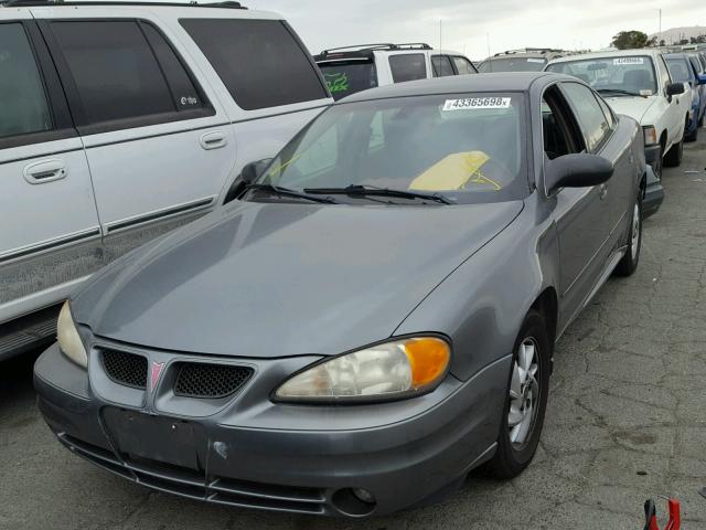 1G2NF52F23C200632 - 2003 PONTIAC GRAND AM S GRAY photo 2