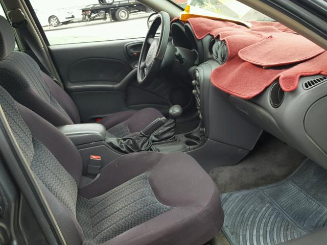 1G2NF52F23C200632 - 2003 PONTIAC GRAND AM S GRAY photo 5