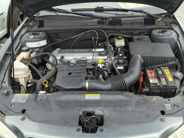 1G2NF52F23C200632 - 2003 PONTIAC GRAND AM S GRAY photo 7
