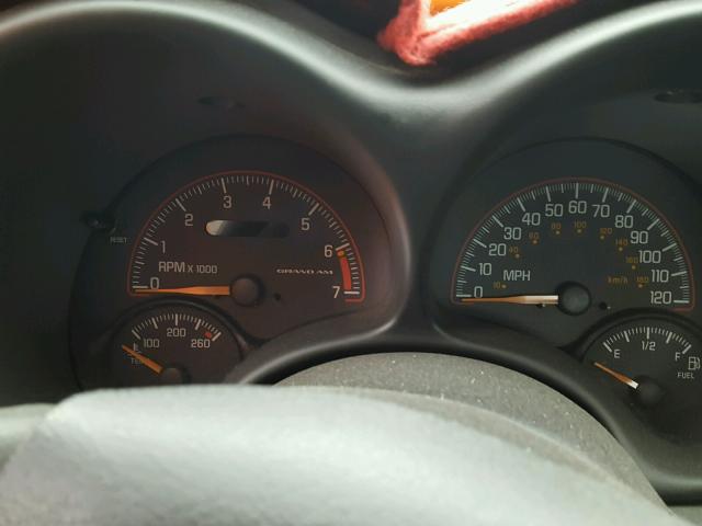 1G2NF52F23C200632 - 2003 PONTIAC GRAND AM S GRAY photo 8